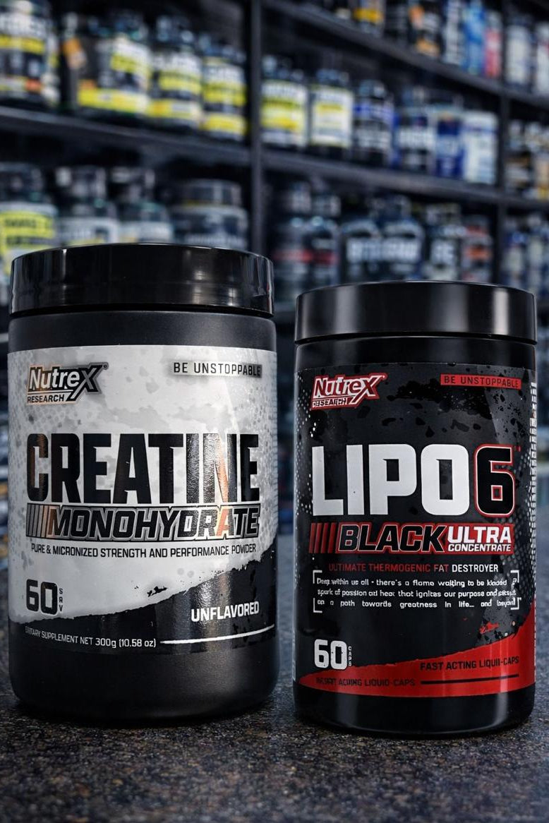 COMBO CREATINA + QUEMADOR DE GRASA