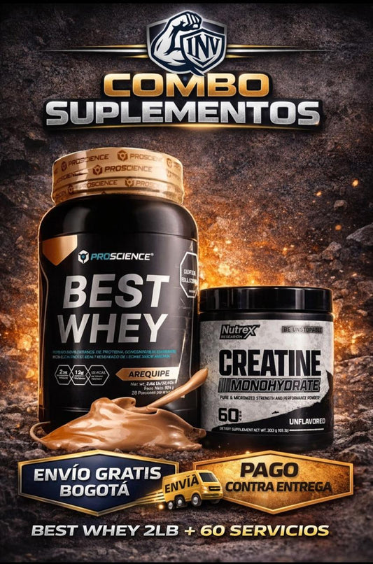 PROTEINA BEST WHEY + CREATINA DRIVE